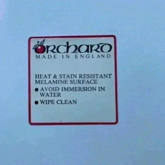 Orchard beautiful floral tray in soft colors made in England in mint condition - Picture 5 of 5